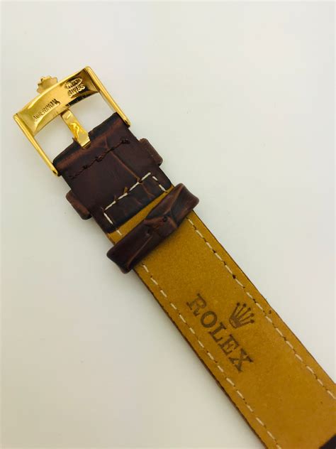 leather band watches rolex|authentic rolex leather watch bands.